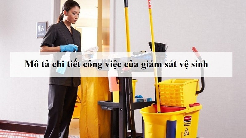 Bản mô tả công việc giám sát vệ sinh