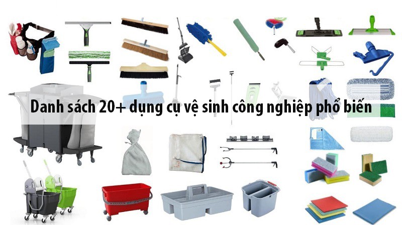 Dụng cụ vệ sinh công nghiệp