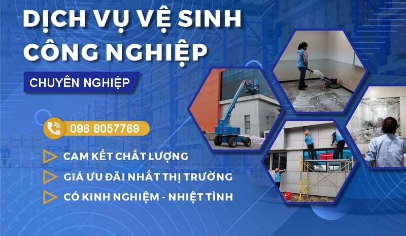 Dịch vụ vệ sinh công nghiệp Bình Minh