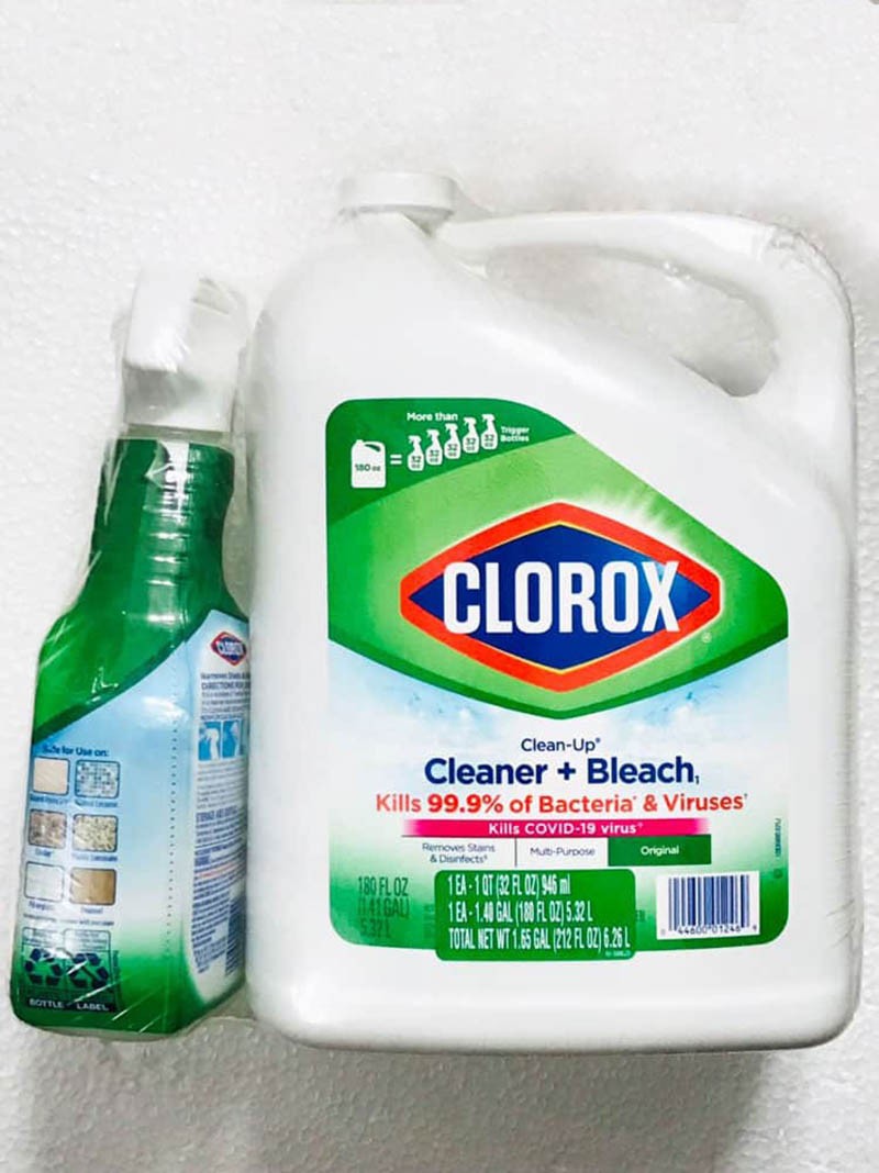 Hóa chất vệ sinh sàn nhà Clorox